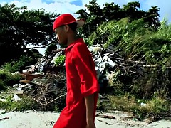 素人, アナル, お尻, 黒人, 黒人, ゲイ, アウトドア, 公共