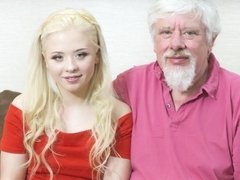 Arsch, Blasen, Hundestellung, Handjob, Massage, Rasiert, Dürr, Titten