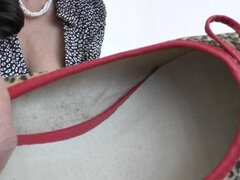 German MILF Lady Victoria Valente JOI POV Part 1 - Foot Fetish Humiliation & Jerk Off Instructions