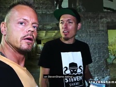 Enthousiasteling, Kont, Grote mammen, Sperma in mond, Lul, Dik, Buiten, Kut duiken