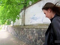 バス, チン, Hd, お金, 小柄, 公共, ヤリマン, ティーン