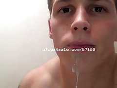 Spit Fetish - Aaron Drooling Video 1