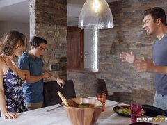 Amerikaans, Oudere vrouw, Hondjeshouding, Kokhalzen, Hakken, Rijpe lesbienne, Moeder, Kut duiken