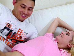 アジア人, ブロンド, チン