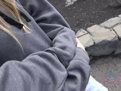 Любители, Пляж, Блондинки, Эксгибиционист, Голышом, На природе, От первого лица, Сиськи