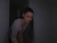 Step mom Teaches Step son Sex - Meana Wolf - Just This Once