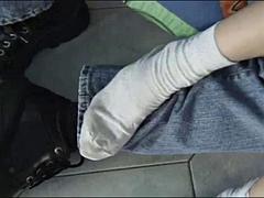 Anal, Nana, Grosse bite, Gros seins, Blonde, Sucer une bite, Tir de sperme, Nénés