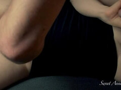 Leie, Paar, Fingern, Handjob, Masturbation, Milf