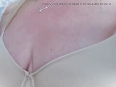 叔母, ぽっちゃり, 浮気者, フェティッシュ, 自家製, 自然山雀, 垂れ乳, 妻