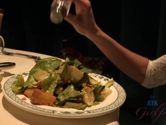 素人, 浴室, 黒人, 彼女, オマンコ, 剃毛, 長身, スカートのぞき