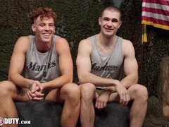 Fiery redhead gets ravished by stud Chris White and Kyler Drake