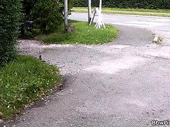 Busty big belly plumper picked up in the street