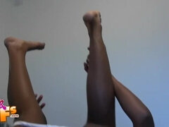 Shameless black slut unforgettable sex clip