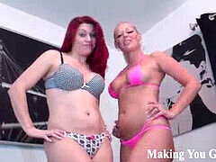 Sadomasochismus, Bisexuell, Dildo, Weibliche domination, Erniedrigung, Strapon, Spielzeuge