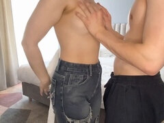 Amateur, Mamada, Novio, Pareja, Dinero, Coño, Montar, Adolescente