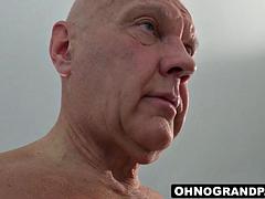 Busty Sabrina Blanc rides old man s hard cock: Blowjob, Big Tits  Hardcore Porn