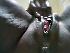 Любители, Большой клитор, Черные, Черненькие, Мастурбация, Оргазм