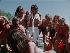Spermaladung, Tochter, Schmutzig, Gruppe, Behaart, Hd, Schwestern, Vintage