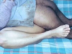 18 jaar, Enthousiasteling, Anaal, Kont naar mond, Tante, Sperma, Indisch, Stiefmoeder