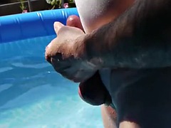 Handjob, Hardcore, Massage, Masturbation, Im freien, Dusche, Badeanzug, Spielzeuge