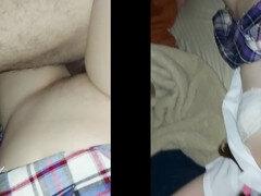 18, 素人, 美女, 自家製, インド人, ラティーナ, ティーン, 叔父