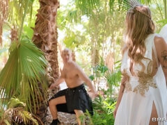 美女, デカ尻, デカチン, フェラチオ, 結婚, 巨乳な, ハードコア, 自然山雀