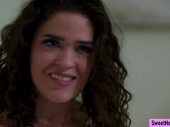 WTF my masseuse massage my pussy using her tongue