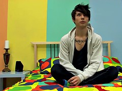 dylan scouville jerking his hard cock and blows a hot load