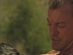 Pornstar Lezley Zen deepthroat and fucked outdoors