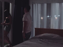 Arsch, Blasen, Braunhaarige, Spermaladung, Freundin, Küssen, Kurzes haar, Titten