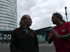 Real Dutch Hooker Sucking Balls While Jerking
