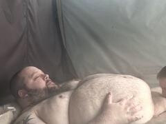 Plump, blowage, hot tub