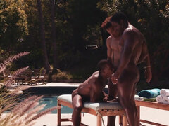 Gay, Outdoor, Threesome