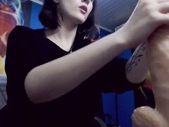 Anal, Bisexuelle, Pieds, Doigter, Gode énorme, Adolescente, Jouets, Webcam