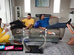 Pijpbeurt, Dochter, Hd, Onschuldig, Likken, Kut duiken, Taboe, Tiener