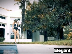 I Just Found the Perfect Spot! Pornstars Jillian Janson & Seth Gamble for ElegantRAW