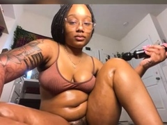 Enthousiasteling, Zwart, Zwart, Masturbatie, Alleen, Webcamera