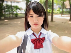 Asiatique, Gros cul, Sucer une bite, Brunette brune, Japonaise, Cheveux courts, Adolescente, Nénés