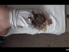 Leie, Blondine, Blasen, Paar, Hardcore, Selbstgemacht, Milf, Ehefrau