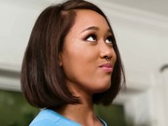 Asiatisch, Arsch, Spermaladung, Hundestellung, Freundin, Hardcore, Nippel, Zierlich