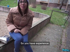 Mamada, Morena, Polla, Consolador, Latina, Al aire libre, Pov