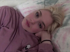 Bored Stepbrother Creampies Cute Blonde Stepsister - Small tits