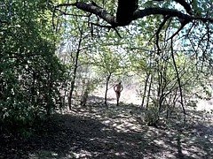 Leie, Masturbation, Im freien