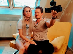 Blondine, Blasen, Hundestellung, Handjob, Pov, Entkleiden, Jungendliche (18+), Titten