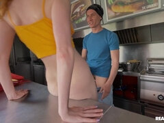 お尻, 美女, デカパイ, 巨乳な, チン, ハードコア, 現実, 赤毛