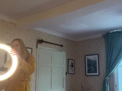 Blondine, Reif, Russisch, Erotischer film, Solo, Netzkamera