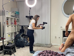 アナル, 舞台裏, フェラチオ, 浮気する, フェティッシュ, 手コキする, 旦那, 締まりの良い