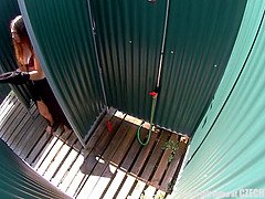 Amateur, Tchèque, Piscine, Réalité, Douche, Solo, Adolescente, Voyeur
