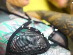 Consolador, Gotica, Hd, Lesbiana, Lamidas, Coño, Tatuaje, Juguetes