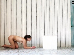 Morena, Universidad, Hembra, Fetiche, Pequeña, Coño, Ruso, Tetas